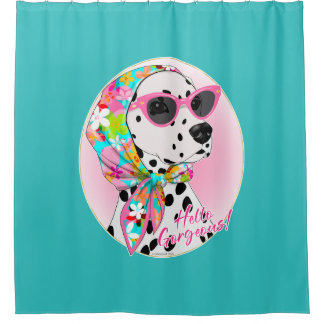 Dalmatiër Hallo Prachtig! Douchegordijn