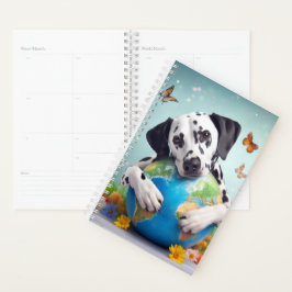 Dalmatiër het gevlekte leven planner