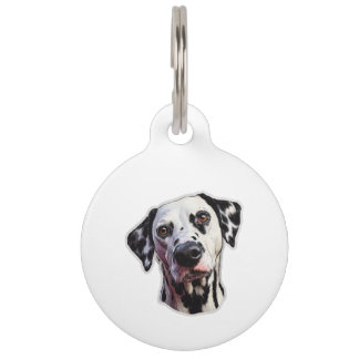 Dalmatiër Hond Maak Uw Eigen Aangepaste Tekst Huisdierpenning