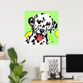 Dalmatiër hondenras poster (Thuiskantoor)