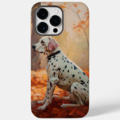 Dalmatiër in herfstbladeren Herfst inspireren Case-Mate iPhone Case (Achterkant)