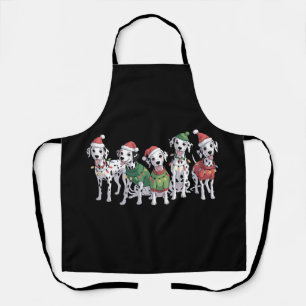 Dalmatiër Kerst liefhebber Xmas hond moeder Schort