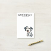 Dalmatiër Liefhebber Post-it® Notes (Op bureau)