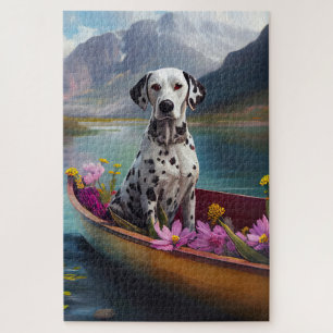 Dalmatiër op een peddel: Een landschapsavontuur Legpuzzel
