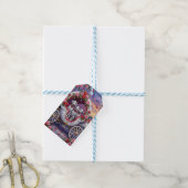 Dalmatiër Valentijnsdag Cadeaulabel (Met Touw)