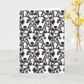 Dalmatiërs Kaart (Gele Bloem)