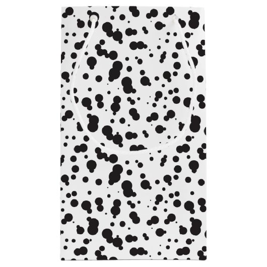 Dalmatine Stippen Patroon Klein Cadeauzakje (Achterkant)