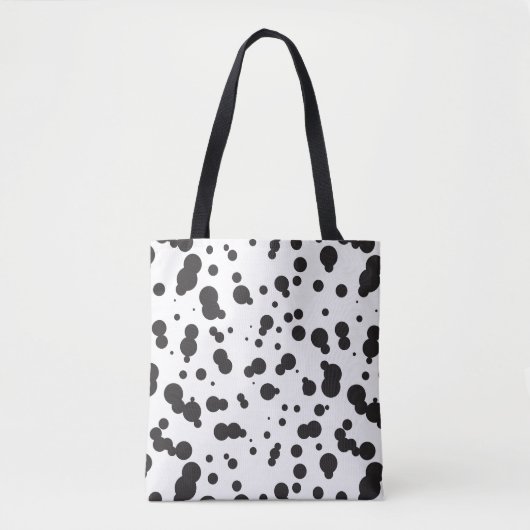 Dalmatine Stippen Patroon Tote Bag (Voorkant)
