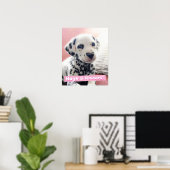 Dalmatiner Hart Neus Poster (Thuiskantoor)