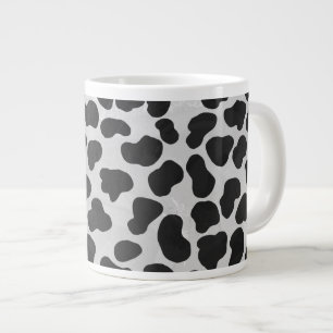Dalmatiner zwart en wit print jumbo beker