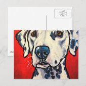 dalmation 02 briefkaart (Voorkant / Achterkant)