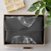 Dalmation Dog Black & White-ontkoppeling Tissuepapier (Geschenk)