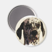 Dalmation Dog Magnet (Recto/Verso)