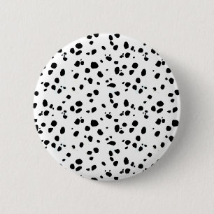 Dalmation Dog Pin Button