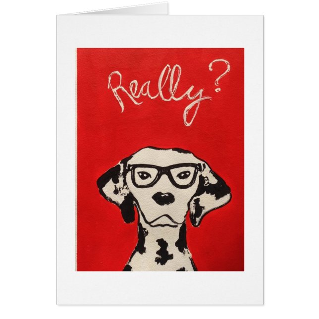 Dalmation in het rood (Voorkant)