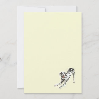Dalmation Note Card Bedankkaart