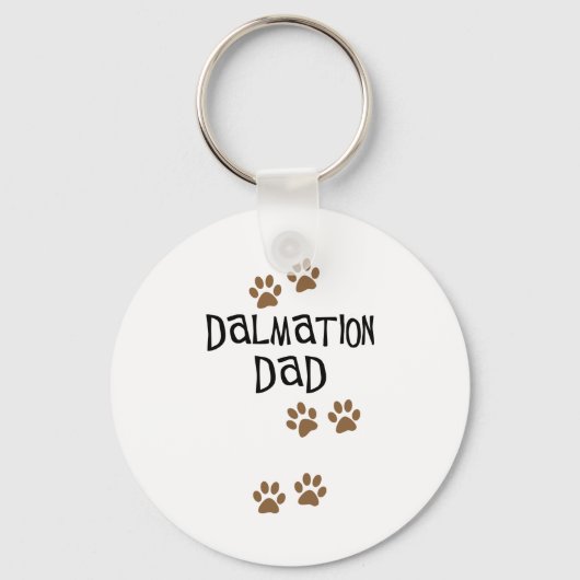 Dalmation Pap Sleutelhanger (Voorkant)