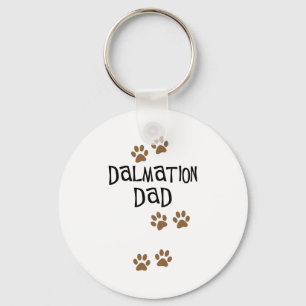 Dalmation papa sleutelhanger