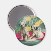 Dalmation Puppies Magneet (Voorkant / Achterkant)