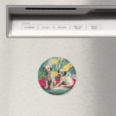 Dalmation Puppies Magneet (Insitu (Vaatwasser))