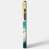 Dalmation strand surfschildering  Case-Mate iPhone case (Achterkant / Links)