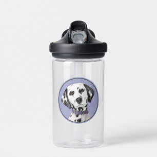 Dalmationschilderij - Mooie originele honden kunst Waterfles