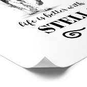 Dalmatisch hondenleven is beter met aangepaste hon poster (Hoek)