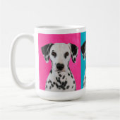 Dalmatisch van kleur koffiemok (Links)