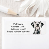 Dalmatische Adres sticker (Insitu)