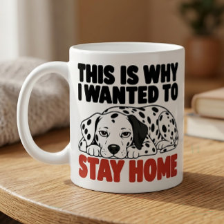 Dalmatische Antisociale Sarcasische Hondengek Gesc Koffiemok