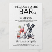 Dalmatische Bar Menu (Voorkant)