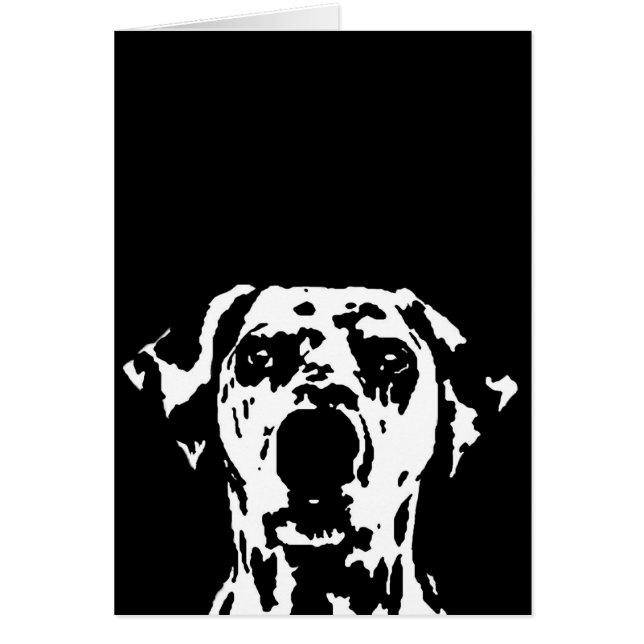 Dalmatische cadeaus - Kaart (Voorkant)