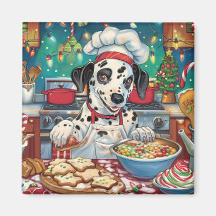 Dalmatische feestdag bakken: Festive Kerstmis Magneet