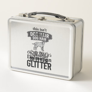 Dalmatische Glitter Grappige Hond Haar Citaat Ontw