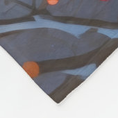 Dalmatische hardlopen in de sneeuw met kerst Pet Fleece Deken (Hoek)