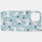 Dalmatische Hoesje en Botten iPhone Case (Achterkant (horizontaal))