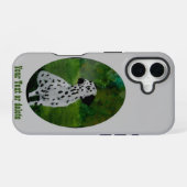 Dalmatische Hond Art Custom iPhone 16 Hoesje (Achterkant horizontaal)