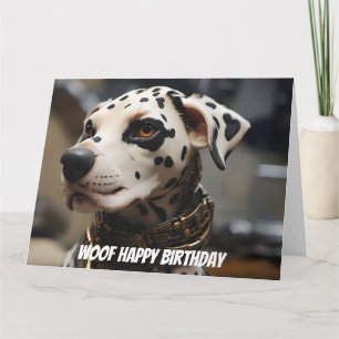 Dalmatische hond kaart