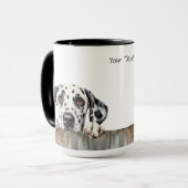 Dalmatische Hond Mok (Voorkant links)
