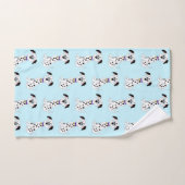 Dalmatische hond ontwerp bad handdoek (Handdoek)