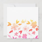 Dalmatische hond wenst gelukkige zevende verjaarda (Achterkant)