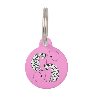 Dalmatische honden Identificatieplaatje Huisdierpenning