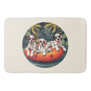 Dalmatische Honden Zomer Ananas Zwembad Float Badmat