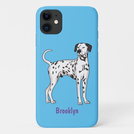 Dalmatische hondencartoon Case-Mate iPhone case (Achterkant)