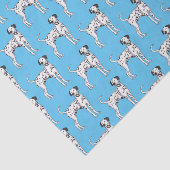 Dalmatische hondencartoon tissuepapier (Detail)