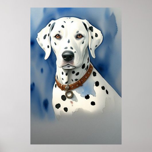 Dalmatische hondenprint, waarde Poster papier (mat (Voorkant)