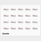Dalmatische (I Love) Sticker (Vel)