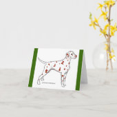 Dalmatische Kaarten: Lever-bevlekt Kaart (Gele Bloem)