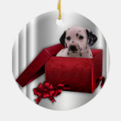 Dalmatische kerstboom Ornament (Achterkant)