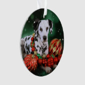 Dalmatische kerstornament ornament (voorkant)